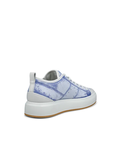 ECCO® Street Ace baskets en cuir pour homme - Bleu - B