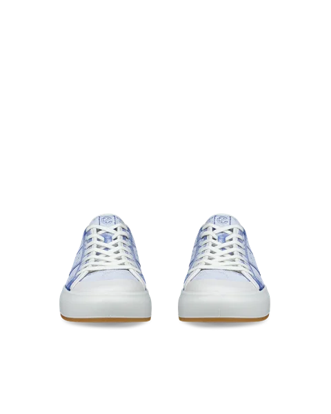 ECCO® Street Ace herre sneakers skinn - Blå - Front_Pair