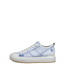 ECCO® Street Ace Herren Ledersneaker - Blau - O