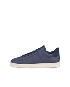 ECCO® Street Lite férfi bőr sneaker - Kék - O