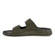 ECCO® Cozmo sandaler i nubuck med to remme til herrer - Grøn - Inside