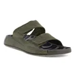 ECCO® Cozmo sandaler i nubuck med to remme til herrer - Grøn - Main
