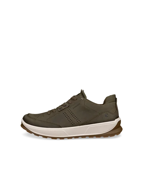 Men's ECCO® Byway 2.0 Nubuck Waterproof Shoe - Green - O