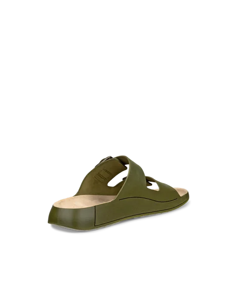 ECCO® Cozmo herre sandal to stropper nubuk - Grønn - B