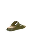 ECCO® Cozmo herre sandal to stropper nubuk - Grønn - B
