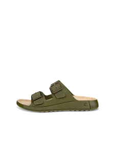 ECCO® Cozmo Sandal med två remmar nubuck herr - Grön - O