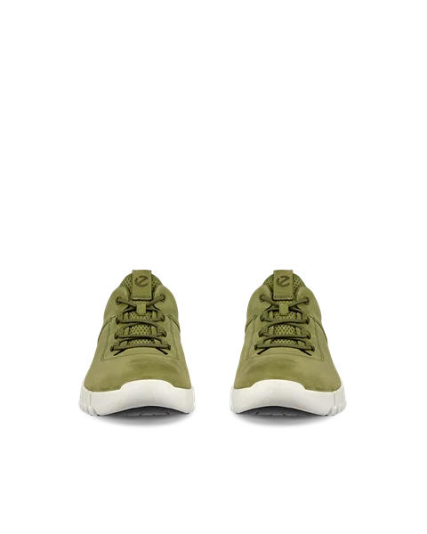 ECCO® Gruuv Herren Sneaker aus Nubukleder - Grün - Front_Pair