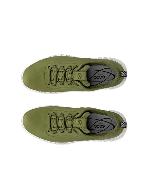 ECCO® Gruuv Herren Sneaker aus Nubukleder - Grün - Top_Left_Pair
