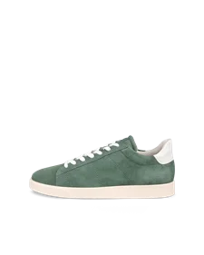ECCO® Street Lite Herren Sneaker aus Veloursleder - Grün - O