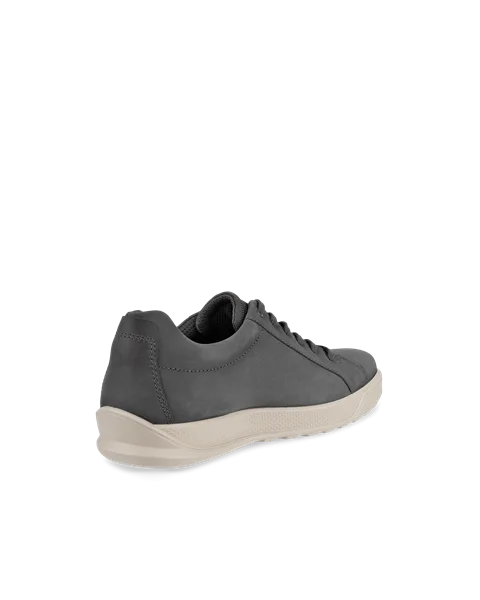 Men's ECCO® Byway Nubuck Trainer - Grey - B