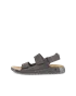 ECCO® Cozmo herre sandal to stropper skinn - grå - O