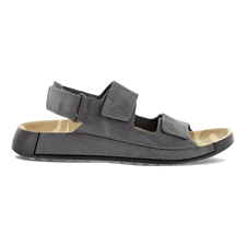 ECCO® Cozmo sandaler i nubuck med to remme til herrer - Grå - Outside