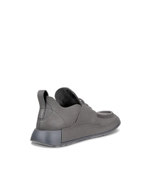 ECCO® Cozmo Shoe férfi mokaszin orrú bőrcipő - Szürke - B