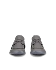 ECCO® Cozmo Shoe férfi mokaszin orrú bőrcipő - Szürke - Front_Pair