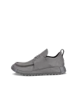 ECCO® Cozmo Shoe férfi mokaszin orrú bőrcipő - Szürke - O