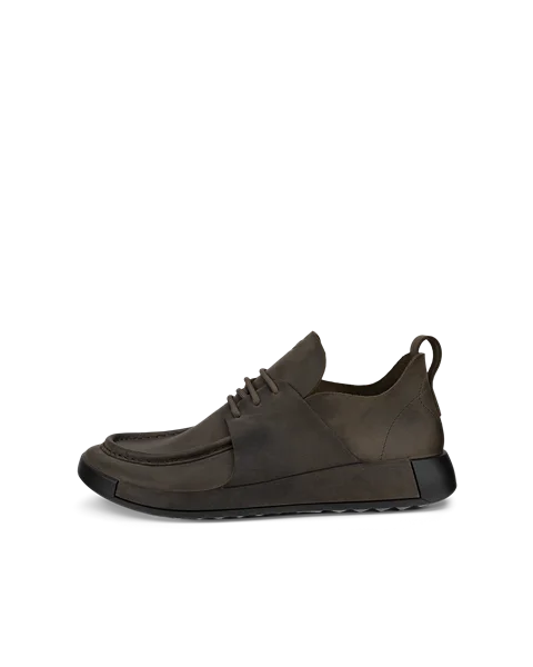 ECCO® Cozmo Shoe sko i nubuck med snørebånd til herrer - Grå - O