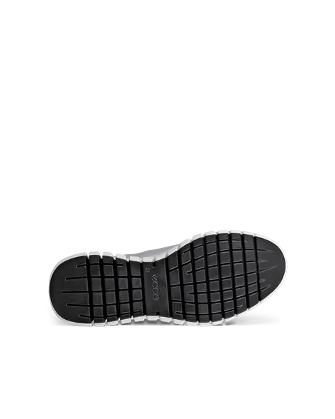 ECCO® Gruuv sneakers i læder til herrer - Grå - S