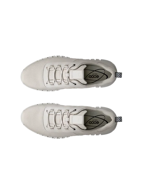 Miesten ECCO® Gruuv nahka tennari - Harmaa - Top_Left_Pair