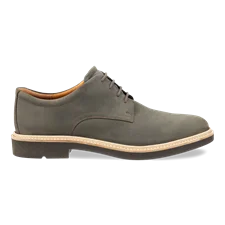 ECCO® Metropole London Herren Derbyschuhe aus Nubuk - Grün - Outside