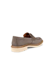 Pánská nubuková kotníčková obuv s mokasínovou špičkou ECCO® Metropole London - Šedá - B