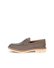 ECCO® Metropole London moc-toe sko i nubuck til herrer - Grå - O