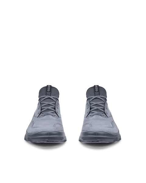 Men's ECCO® MX Nubuck Outdoor Trainer - Grey - Front_Pair
