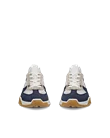 ECCO® Retro Sneaker Herren Ledersneaker - Grau - Front_Pair