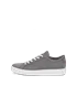 ECCO® Soft 60 Heren nubuck sneaker - Grijs - O