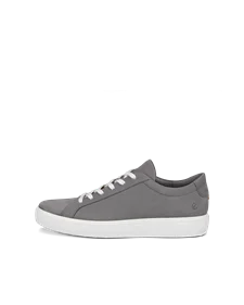 ECCO® Soft 60 Nubucksneaker herr - grå - O
