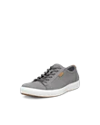 ECCO® Soft 7 Herren Sneaker aus Nubukleder - Grau - M