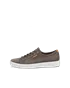 ECCO® Soft 7 herre sneakers skinn - grå - O