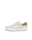 ECCO® Soft 7 Herren Ledersneaker - Beige - O