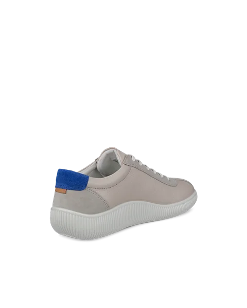 ECCO® Soft Zero herre sneakers skinn - grå - B