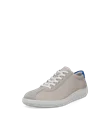 ECCO® Soft Zero herre sneakers skinn - grå - M