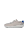 ECCO® Soft Zero herre sneakers skinn - grå - O