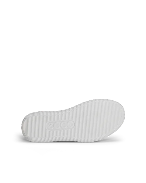 ECCO® Soft Zero herre sneakers skinn - grå - S