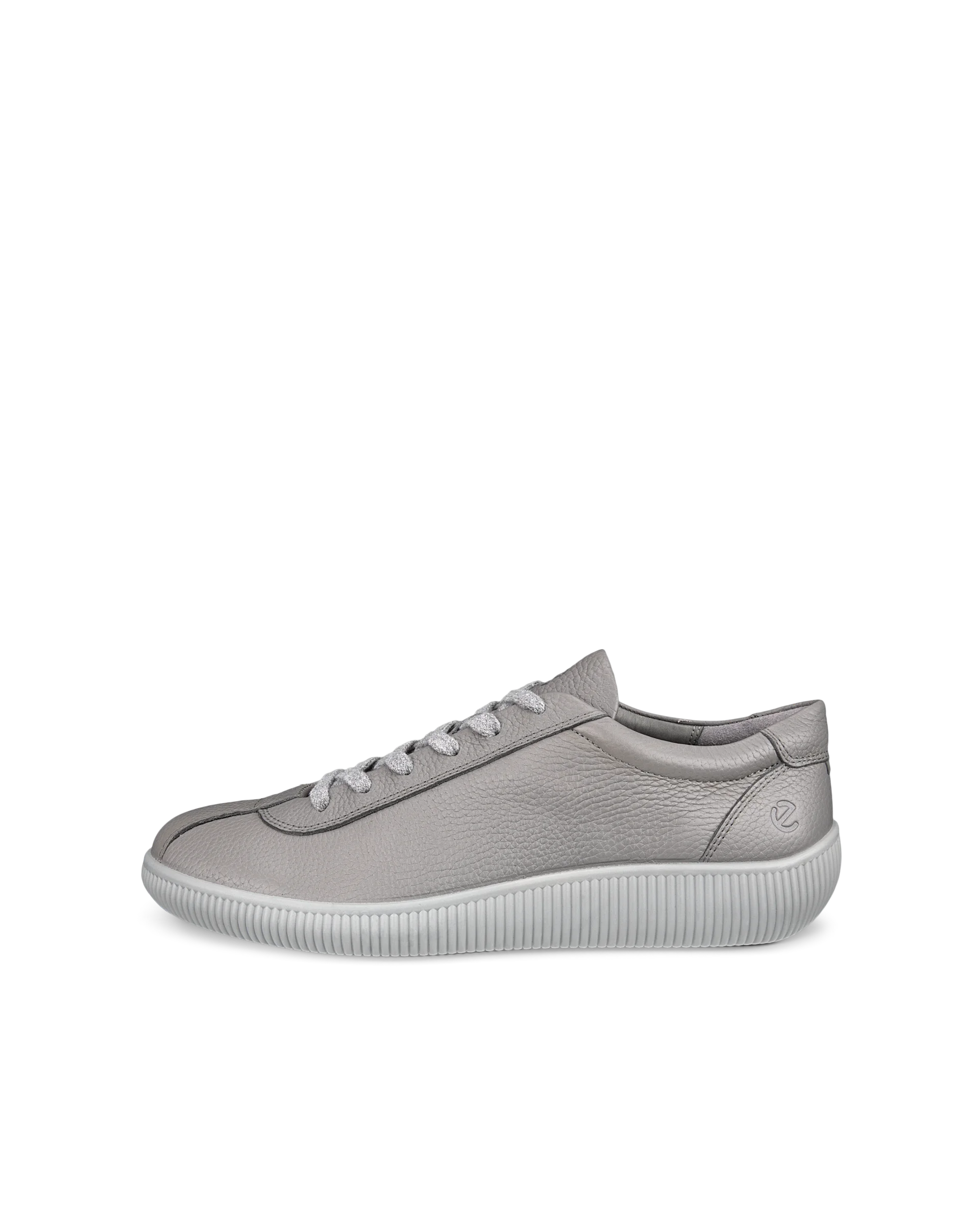 ECCO Soft Zero M - Men’s Leather Trainer - Grey - Size: 6 (EU 39)