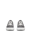 Men's ECCO® Street Ace Leather Trainer - Grey - Front_Pair