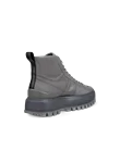 Męskie nubukowe wysokie sneakersy Gore-Tex ECCO® Street Ace Rugged - Szary - B