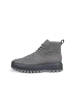 ECCO® Street Ace Rugged Heren high-top sneaker van nubuck met Gore-Tex - Grijs - O