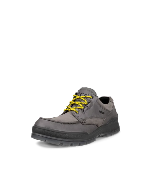 Męskie skórzane buty Gore-Tex z przeszyciem ECCO® Track 25 - Szary - M