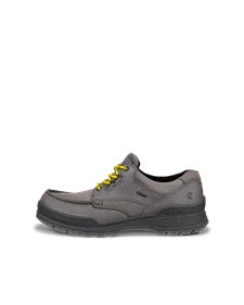 ECCO® Track 25 odiniai „Gore-Tex“ batai su mokasinine siūle vyrams - Pilkas - O