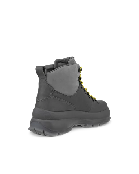 ECCO® Track 30 Heren leren waterdichte veterboots - Grijs - B