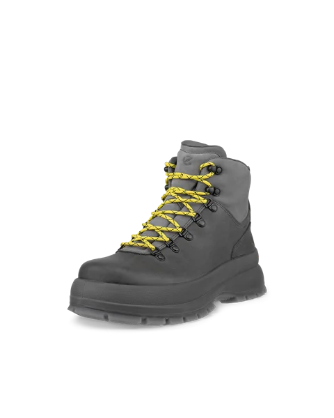 ECCO® Track 30 Heren leren waterdichte veterboots - Grijs - M