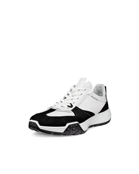 ECCO® Retro Sneaker ādas ikdienas apavi vīriešiem - Daudzkrāsains - M