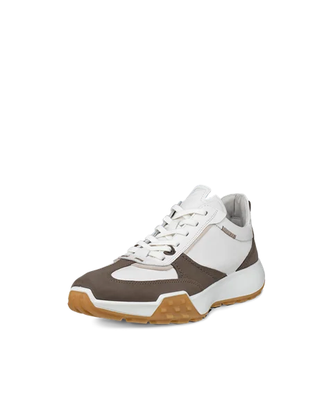 ECCO® Retro Sneaker ādas ikdienas apavi vīriešiem - Daudzkrāsains - M