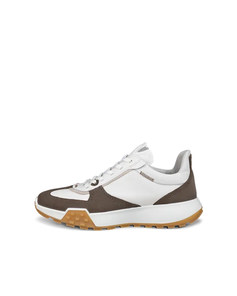 ECCO® Retro Sneaker ādas ikdienas apavi vīriešiem - Daudzkrāsains - O