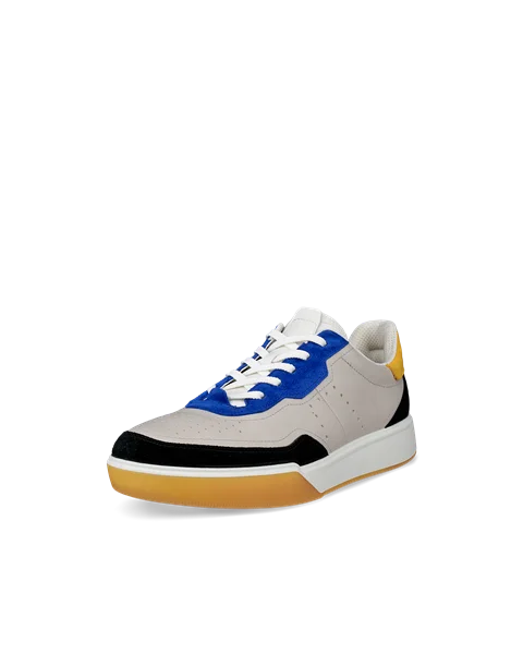 ECCO® Street Court Herren Ledersneaker - Multi Color - M