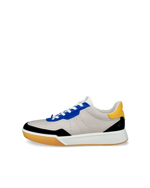 ECCO® Street Court Herren Ledersneaker - Multi Color - O