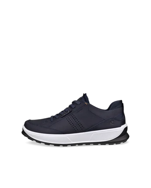 Men's ECCO® Byway 2.0 Nubuck Waterproof Shoe - Navy - O